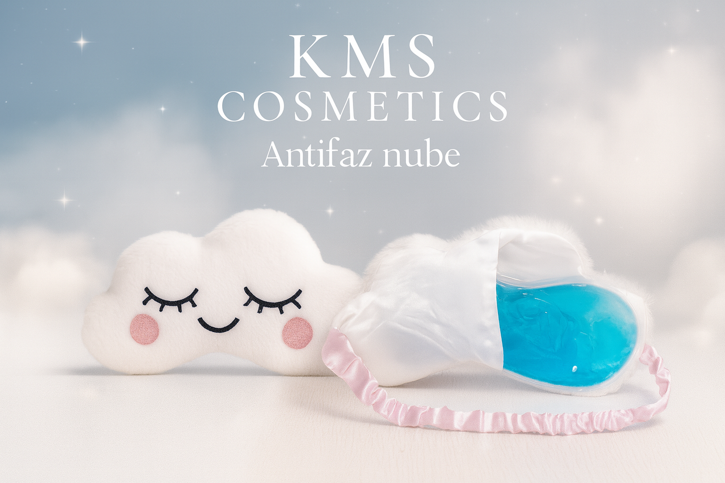 Promoción combinada Antifaces Nube KMS COSMETICS