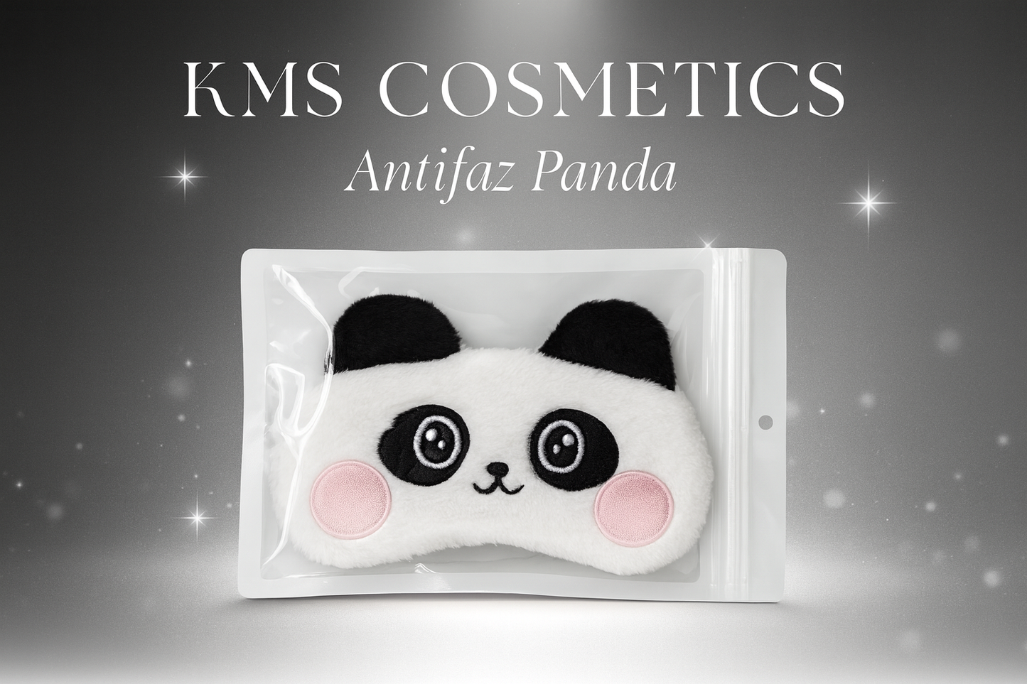 Promoción profesional Antifaz Panda KMS COSMETICS