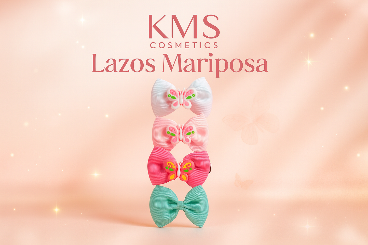 Promoción profesional Lazos Mariposa KMS COSMETICS