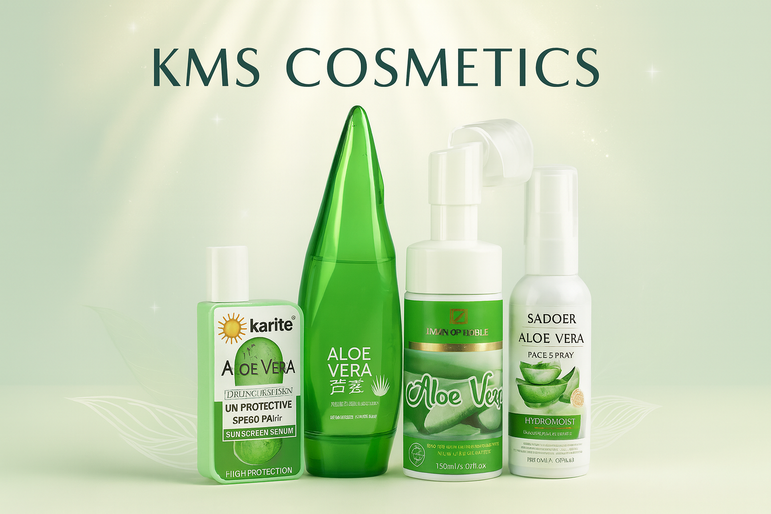 Colección Aloe Vera KMS COSMETICS