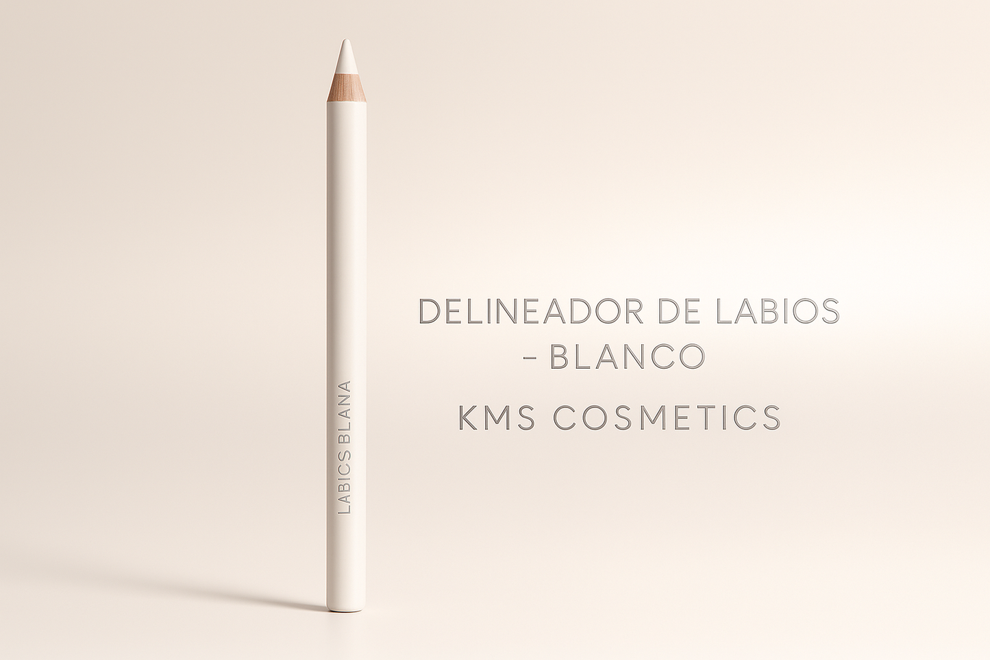 Delineador de Labios Blanco KMS Cosmetics