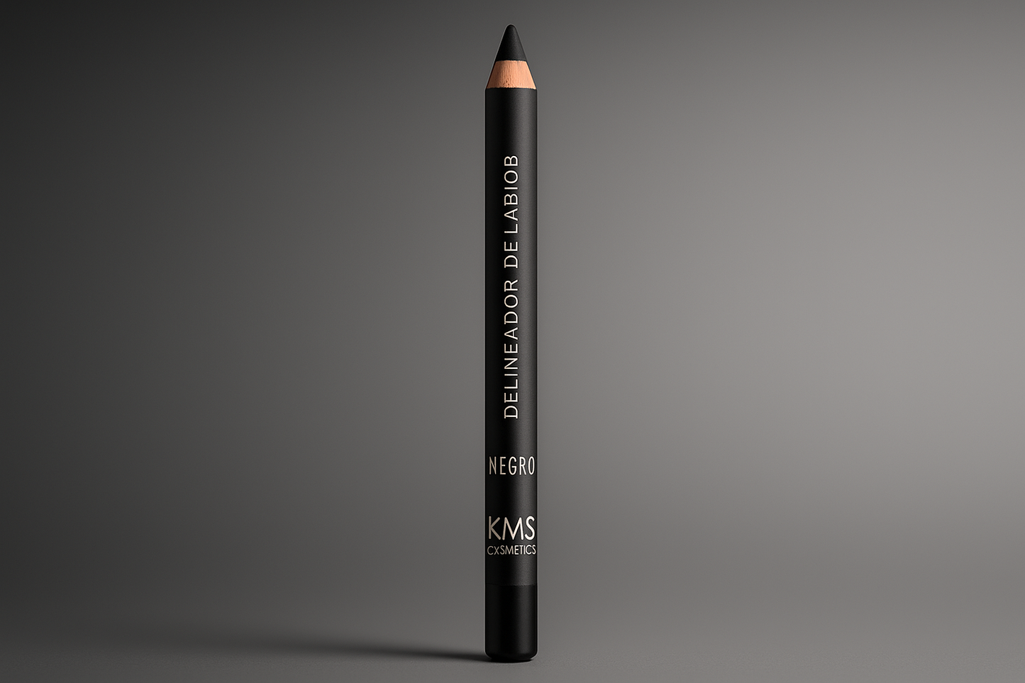 Delineador de Labios Negro KMS Cosmetics