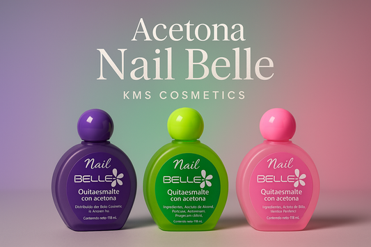Imagen promocional profesional Acetona Nail Belle KMS Cosmetics
