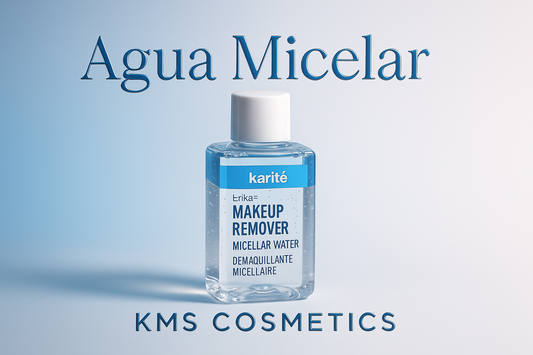 Imagen promocional profesional Agua Micelar KMS Cosmetics