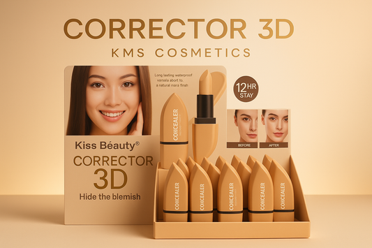 Imagen promocional profesional Corrector 3D KMS Cosmetics
