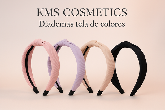 Imagen promocional profesional de Diademas Tela KMS COSMETICS
