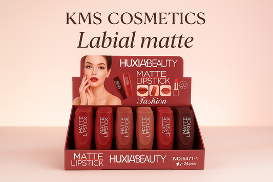 Imagen promocional profesional de Labial Matte KMS COSMETICS