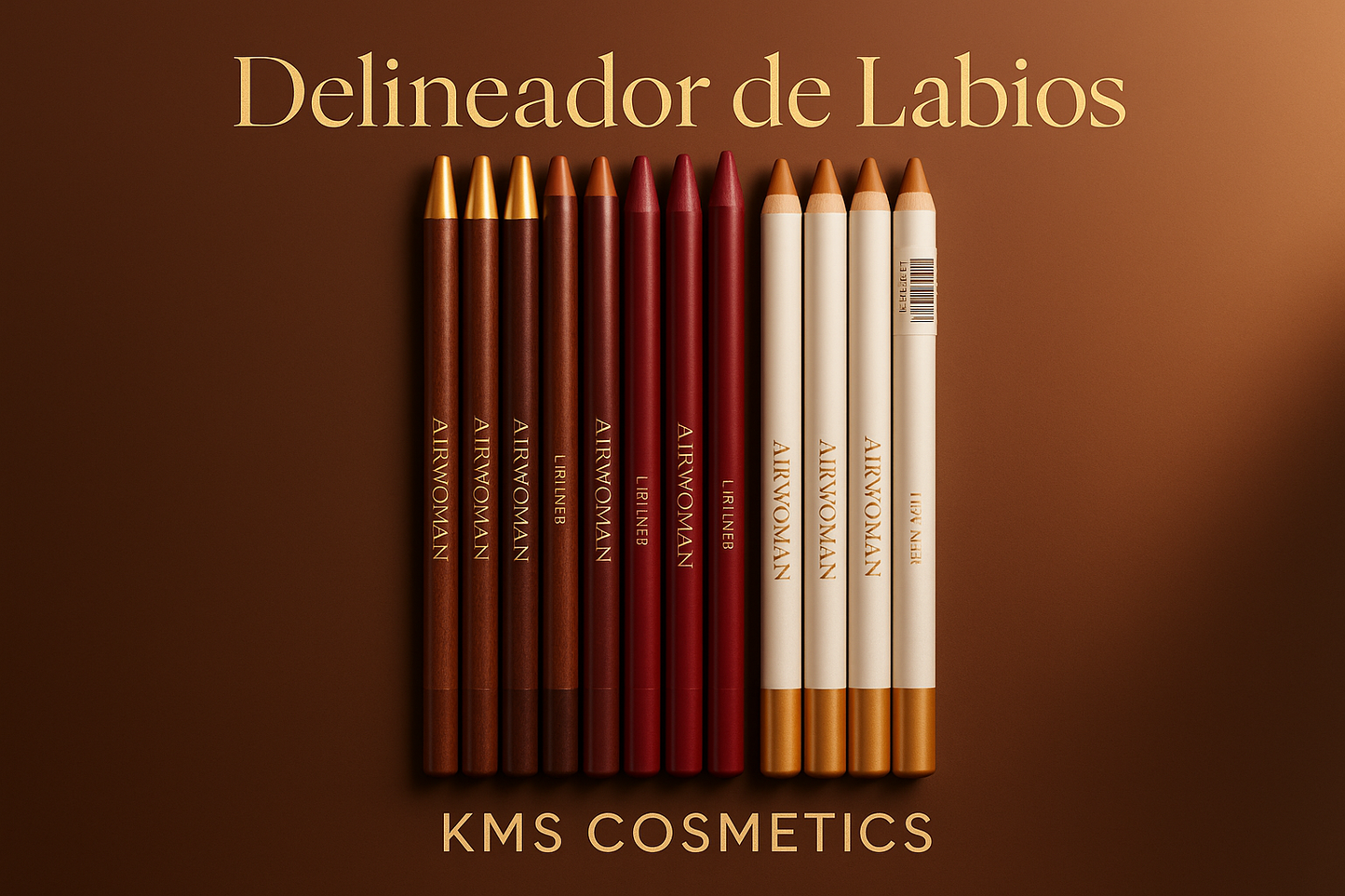 Imagen promocional profesional Delineador de Labios KMS Cosmetics