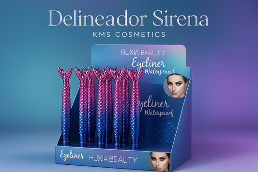 Imagen promocional profesional Delineador Sirena KMS Cosmetics