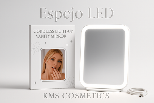 Imagen promocional profesional Espejo LED KMS Cosmetics