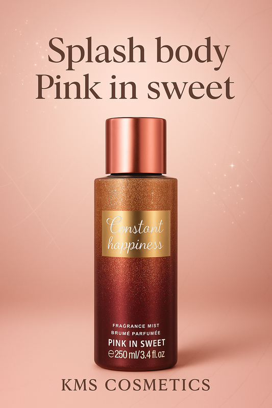 Imagen promocional profesional para Splash body Pink in sweet - KMS COSMETICS